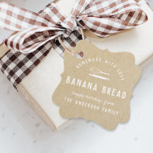 Bakery Logo Holiday Baking Gift Kraft