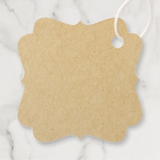 Bakery Logo Holiday Baking Gift Kraft Bedankjes Labels (Achterkant)