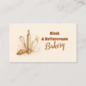 Bakery Logo Pastry Shop Branding Visitekaartje (Voorkant)