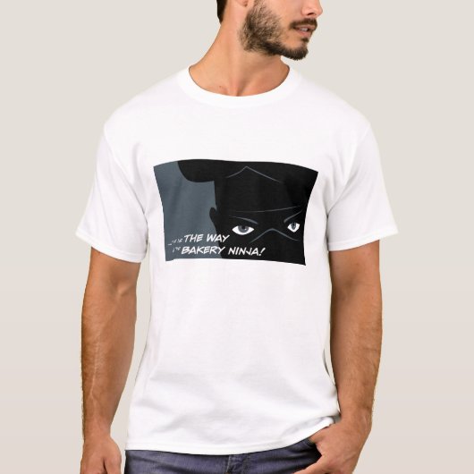 Bakery Ninja II T-shirt (Voorkant)