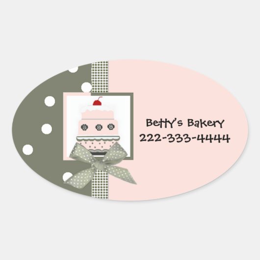 Bakery Package Sticker (Voorkant)