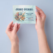 Bakery Pastry Chef Baking Catering Grand Opening Flyer (Hand)
