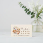 Bakery Pastry Chef Baking Catering Loyalty Punch (Staand voorkant)