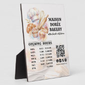 Bakery Pastry Chef Baking Catering Opening Hours Fotoplaat (Zijkant)