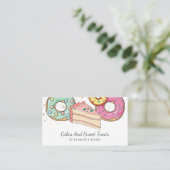 Bakery Pastry Chef Visitekaartje (Staand voorkant)