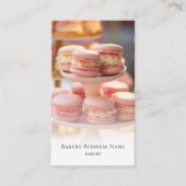 Bakery Photo Overlay Social Media QR-code Visitekaartje (Voorkant)