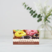 Bakery Photo Tasty Visitekaartje (Staand voorkant)
