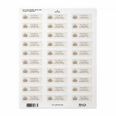 Bakery Return Label (Full Sheet)