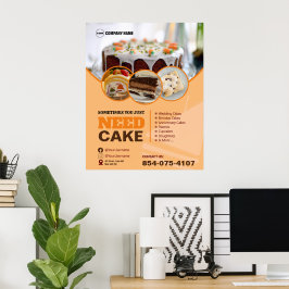 Bakery Services Aangepast Poster
