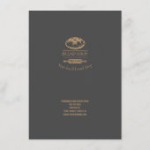 Bakery Small Caffee Table Menu (Achterkant)