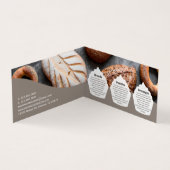 Bakery Store Pastry Chef Dessert Cake Baker Detail Visitekaartje (Binnen)