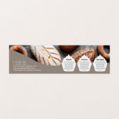 Bakery Store Pastry Chef Dessert Cake Baker Detail Visitekaartje (Binnenkant ongevouwen)