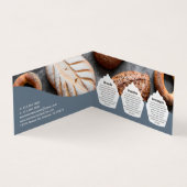 Bakery Store Pastry Chef Dessert Cake Baker Detail Visitekaartje (Binnen)