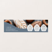 Bakery Store Pastry Chef Dessert Cake Baker Detail Visitekaartje (Binnenkant ongevouwen)