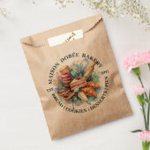 Bakery Store Pastry Chef Dessert Sweets Cake Baker Bedankzakje (Gezegeld)