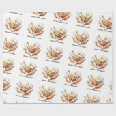 Bakery Store Pastry Chef Dessert Sweets Cake Baker Cadeaupapier (Vlak)