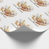 Bakery Store Pastry Chef Dessert Sweets Cake Baker Cadeaupapier (Hoek)