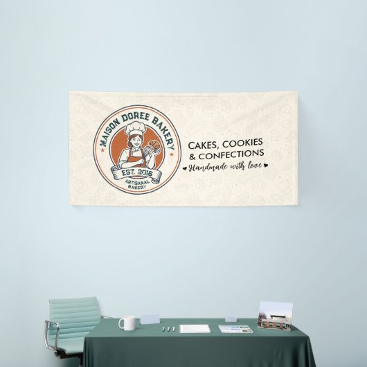 Bakery Store Pastry Chef Dessert Sweets Cake Baker Spandoek (Beurs)