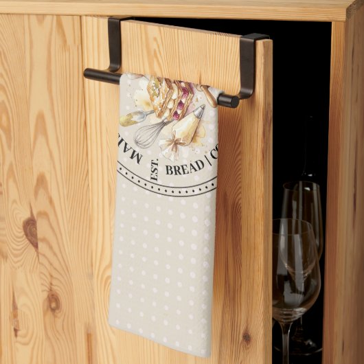 Bakery Store Pastry Chef Dessert Sweets Cake Baker Theedoek (Derde Gevouwen)