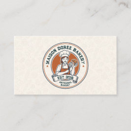 Bakery Store Pastry Chef Dessert Sweets Cake Baker Visitekaartje