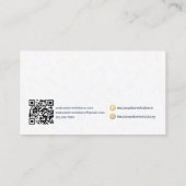 Bakery Store Pastry Chef Dessert Sweets Cake Baker Visitekaartje (Achterkant)