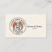 Bakery Store Pastry Chef Dessert Sweets Cake Baker Visitekaartje (Voorkant)