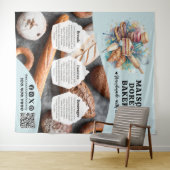 Bakery Store Pastry Chef Dessert Sweets Cake Baker Wandkleed (In Situ (horizontaal))