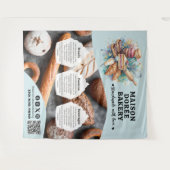 Bakery Store Pastry Chef Dessert Sweets Cake Baker Wandkleed (Voorkant (horizontaal))