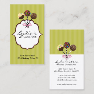 Bakery voor Cake Pops Visitekaartje