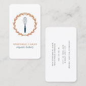 Bakery Whisk  Visitekaartje (Voorkant / Achterkant)