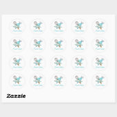 Bakery Zoet Ronde Sticker (Vel)