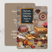 Bakfeestje Kaart (Voorkant / Achterkant)