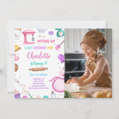 Bakfoto uitnodiging (Voorkant)