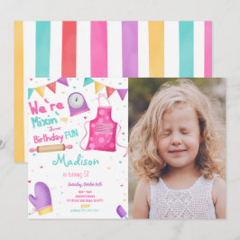 Bakfoto-uitnodiging Kaart