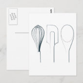 Bakgereedschap Briefkaart (Voorkant / Achterkant)