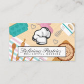 Bakgereedschap | Chef Hoed Visitekaartje (Voorkant)