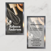 Bakgereedschap | Chef Visitekaartje (Voorkant / Achterkant)