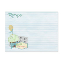 bakgereedschap receptkaart