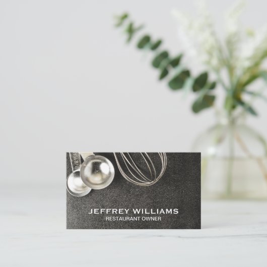 Bakgereedschap Visitekaartje (Staand voorkant)