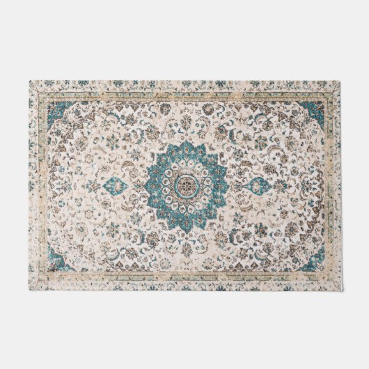 Bakhshaish Azerbeidzjan Northwest Persian tapijtpi Deurmat (Voorkant)