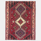 Bakhshaish Azerbeidzjan Northwest Persian tapijtpi Fleece Deken (Voorkant)