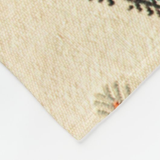 Bakhshaish Azerbeidzjan Northwest Persian tapijtpi Fleece Deken (Hoek)