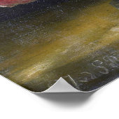 Bakhuyzen - stilstaand leven en bloemen in een kri poster (Hoek)