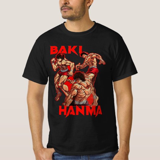 Baki Hanma 2022 T-shirt (Voorkant)