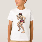 Baki het Grappler Fierce Combat T-shirt (Voorkant)
