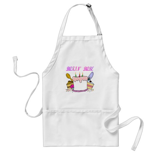 BAKIN BABE Apron Standaard Schort (Voorkant)