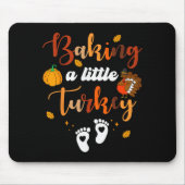 Baking A Little Turkey Thanksgiving Pregnancy Anno Muismat (Voorkant)