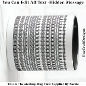 Baking Addict Hidden Message Funny Novelty 111B Mok