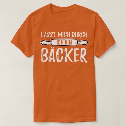 Baking baker hobby baker mother grandma gift T-Shi T-shirt (Design voorkant)