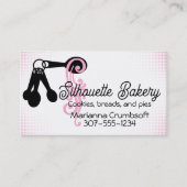 Baking bakery measuring spoons pastry chef visitekaartje (Voorkant)
